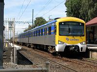 heavy rail train in Melbourne